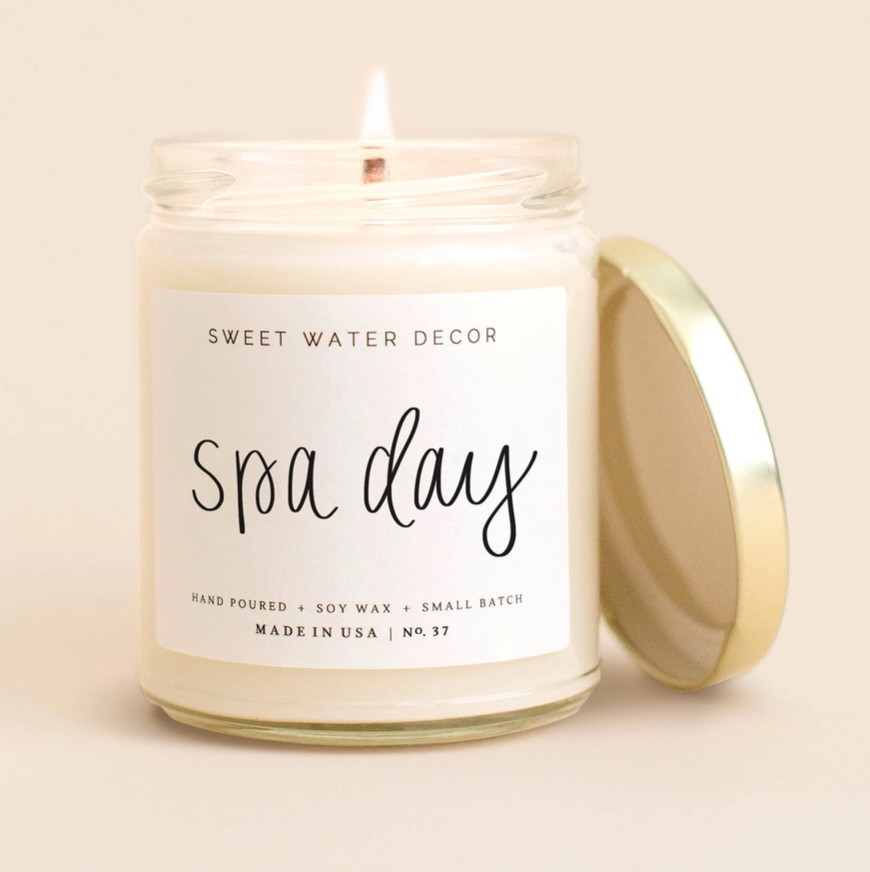 Sweet Water Spa Day Soy Candle