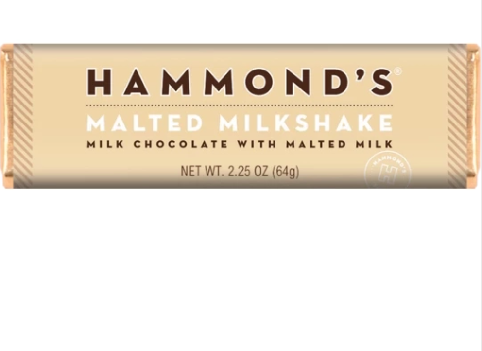 Hammond Candy Bar - Malted Milkshake