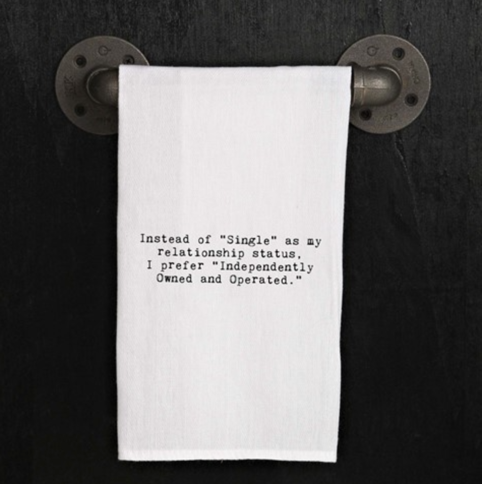 Independently Owned Tea Towel
