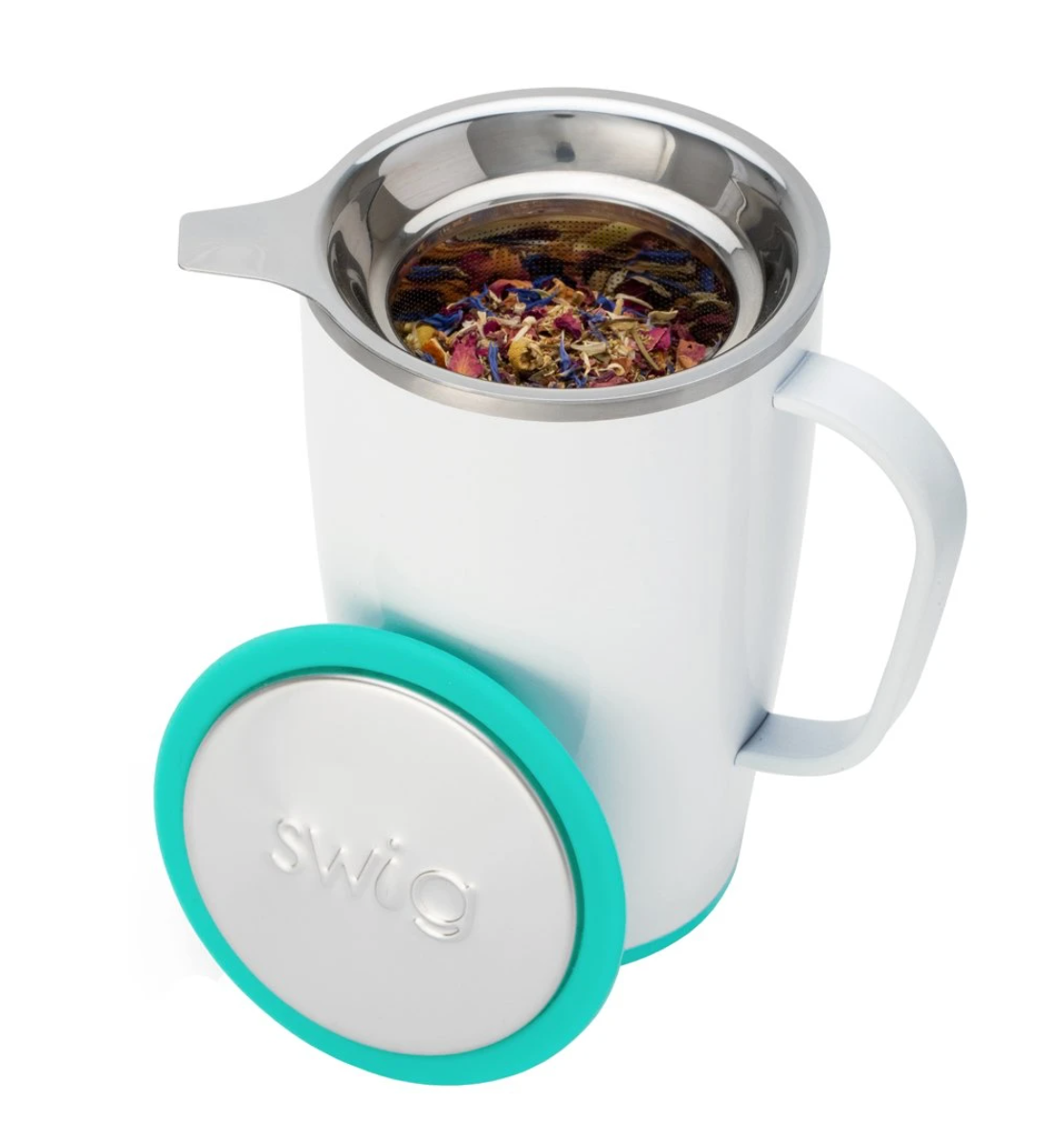 Swig Stainless Steel Tea Infuser with Silicone Cover
