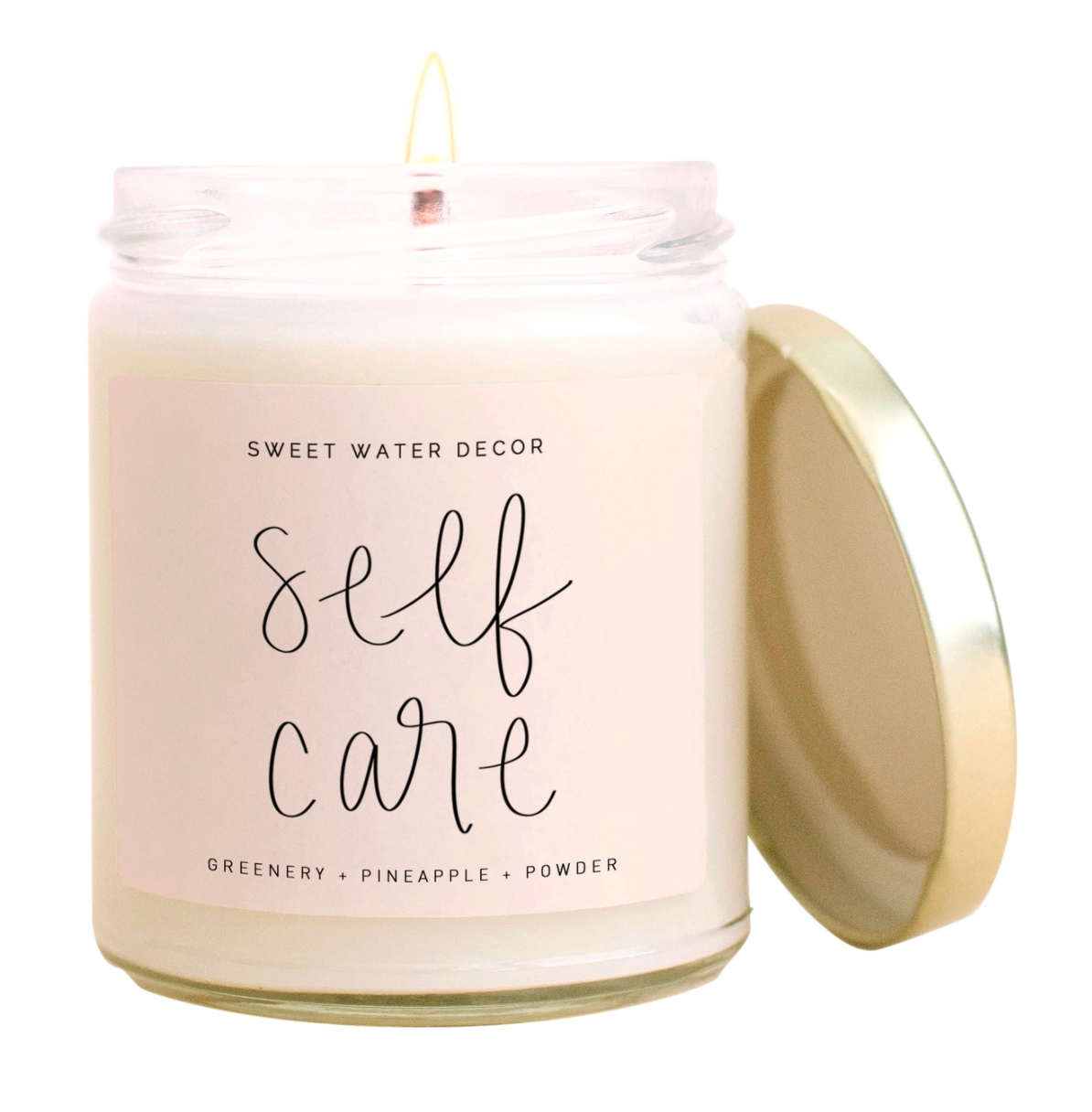 Self Care Soy Candle by Sweet Water