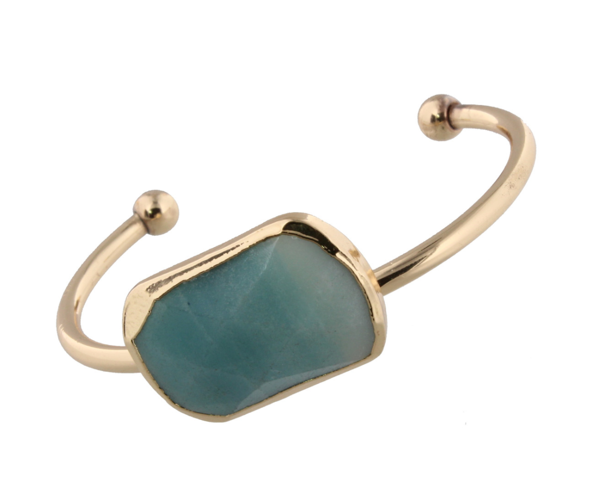 Betty Cuff Semi Precious Stone Bracelet Collection