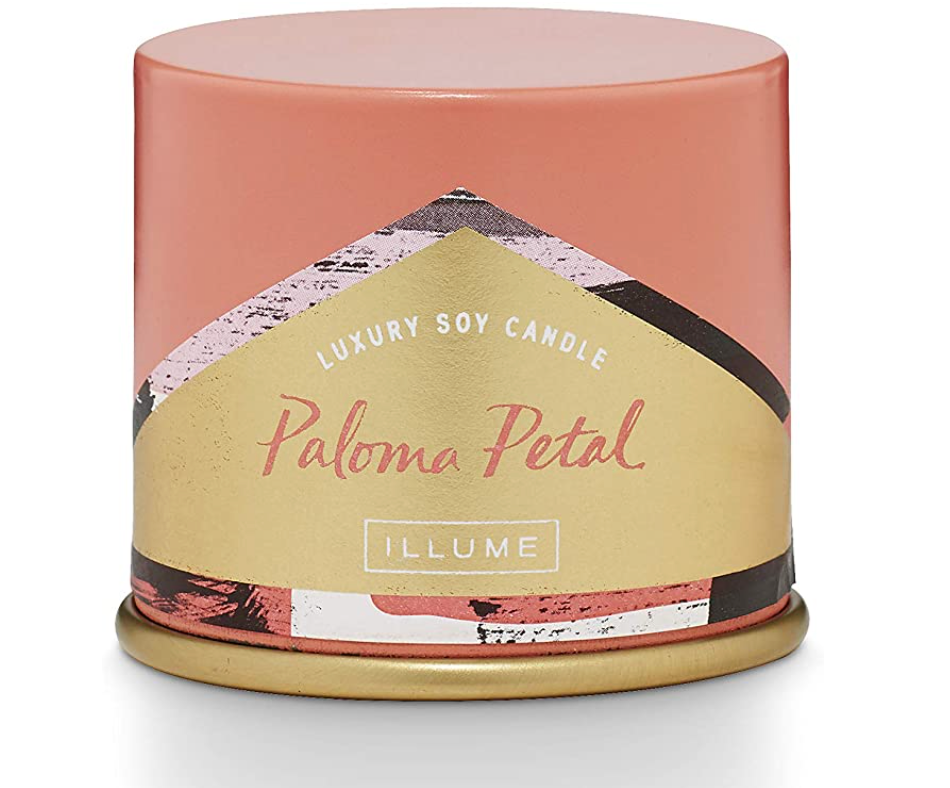 Paloma Petal Demi Vanity Tin -  Illume Candle