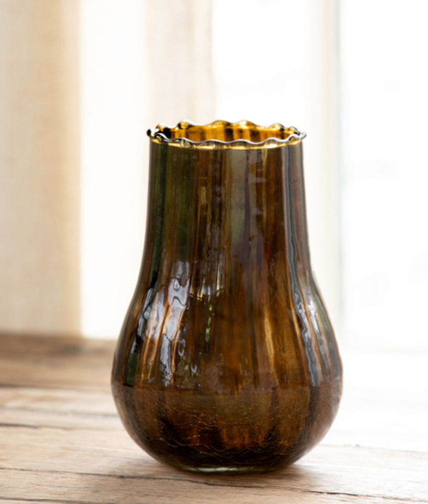 Atticus Mercury Glass Classic Vase