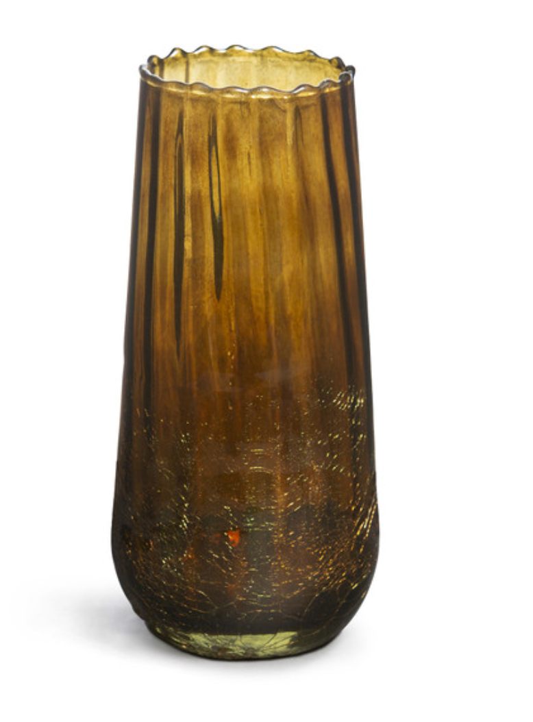 Atticus Mercury Glass Tall Vase