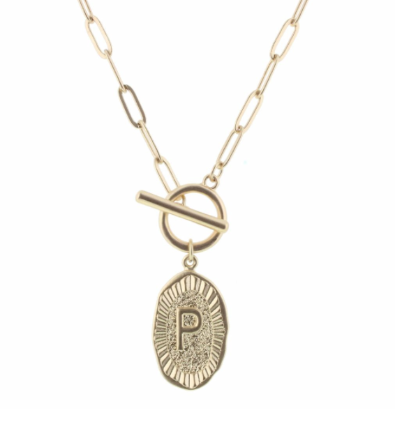 Initial Here Necklace