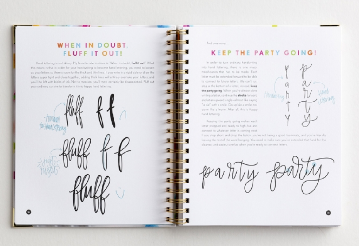 Happy Hand Lettering: Creative How-To Guide