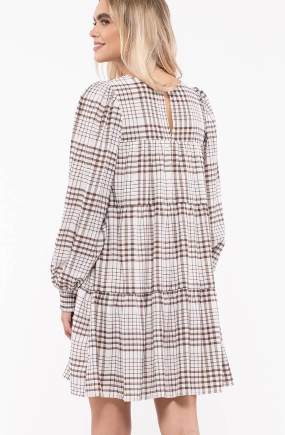 Maddie Checkered Dress