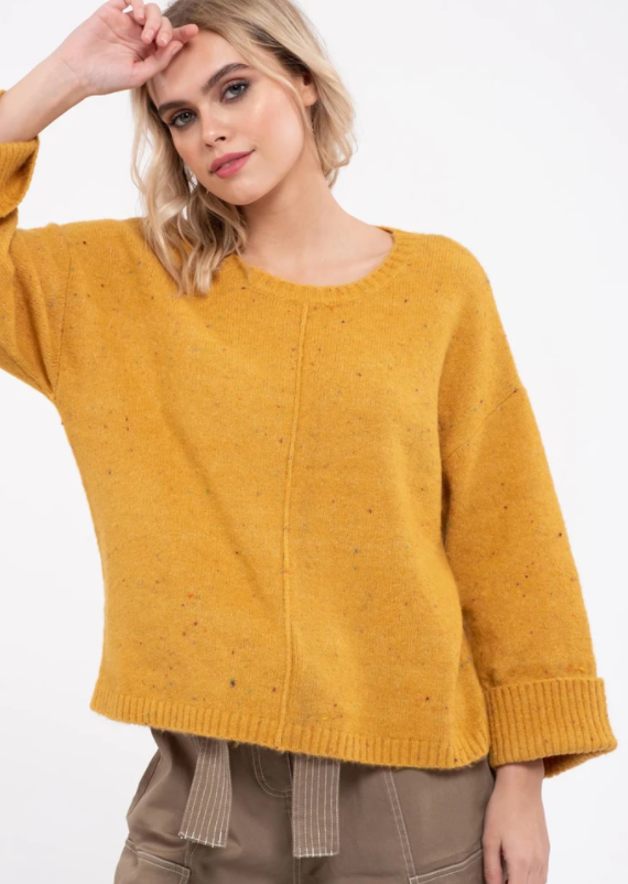 Toss the Confetti Knit Sweater