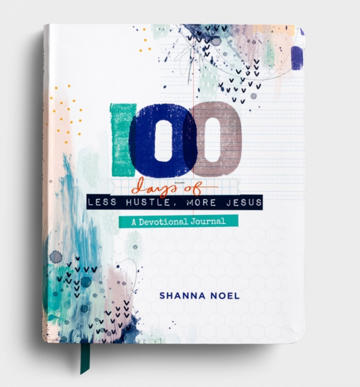 100 Days of Less Hustle More Jesus - Devotional Journal
