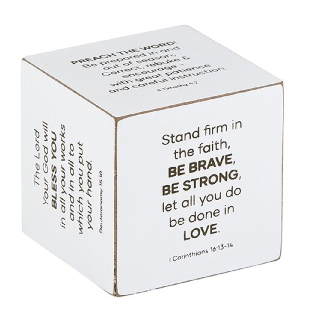 Well Said! Inspirational Pastor Quote Cube