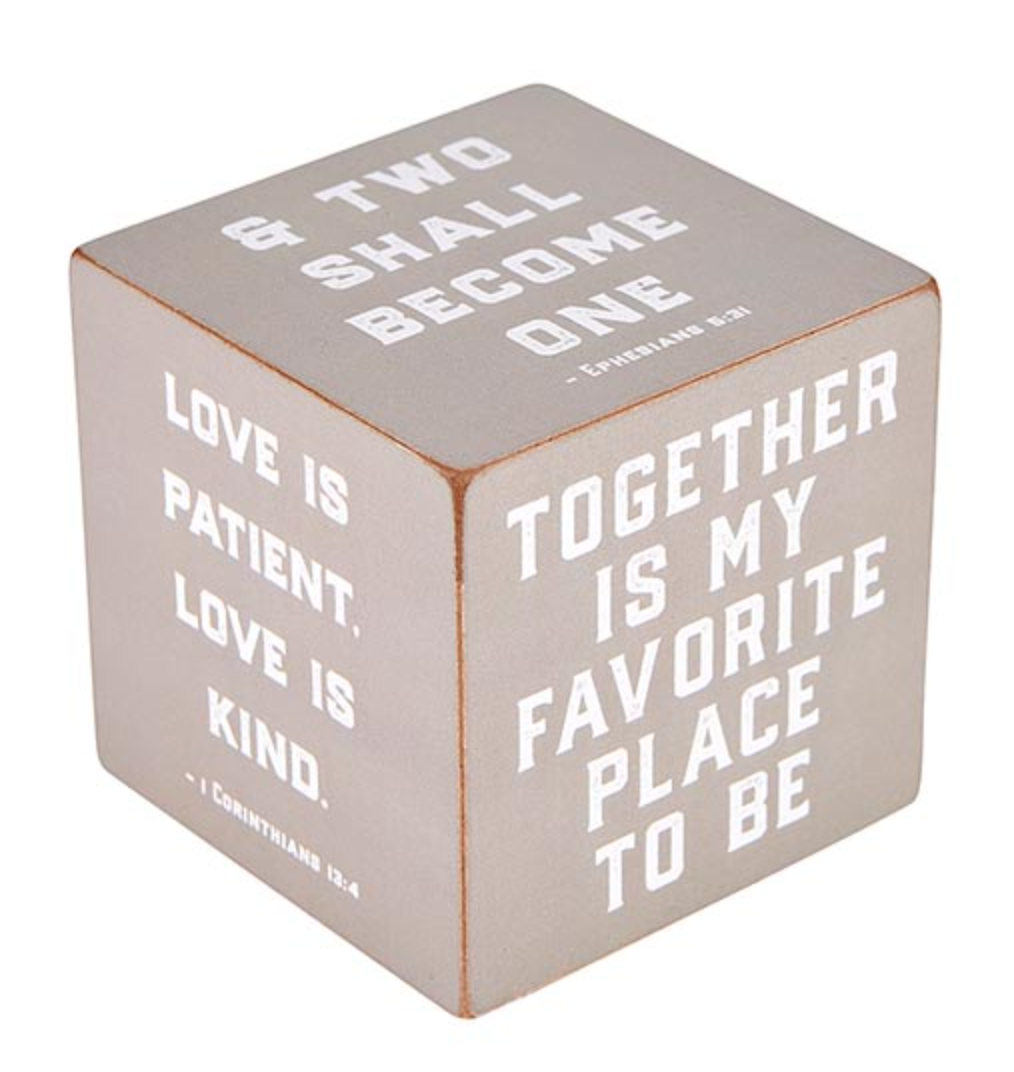 Love Quote Cube