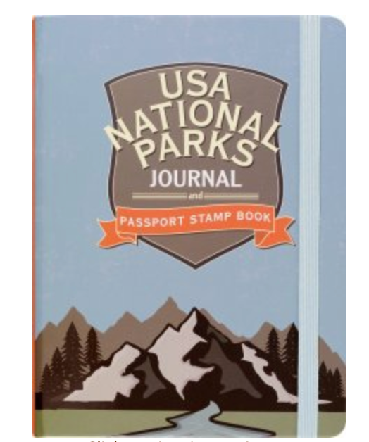 USA National Parks Journal and Stamp Book