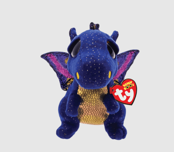 Saffire the Blue Speckled Dragon - TY Beanie Boos