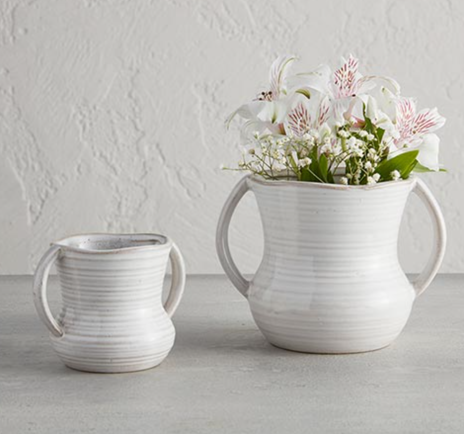 Large Porcelain Flower Vase Jar