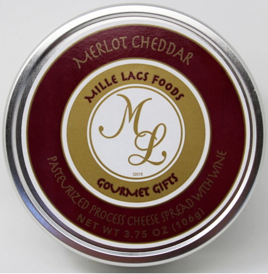 Wine Cheese Spread Tin