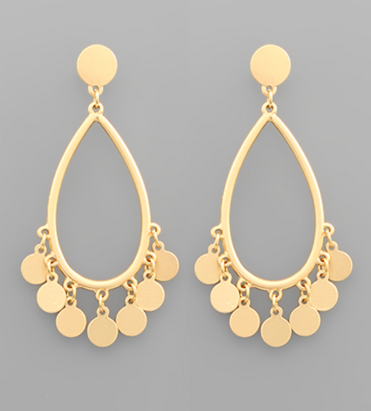Amelia Teardrop Dangle Earrings