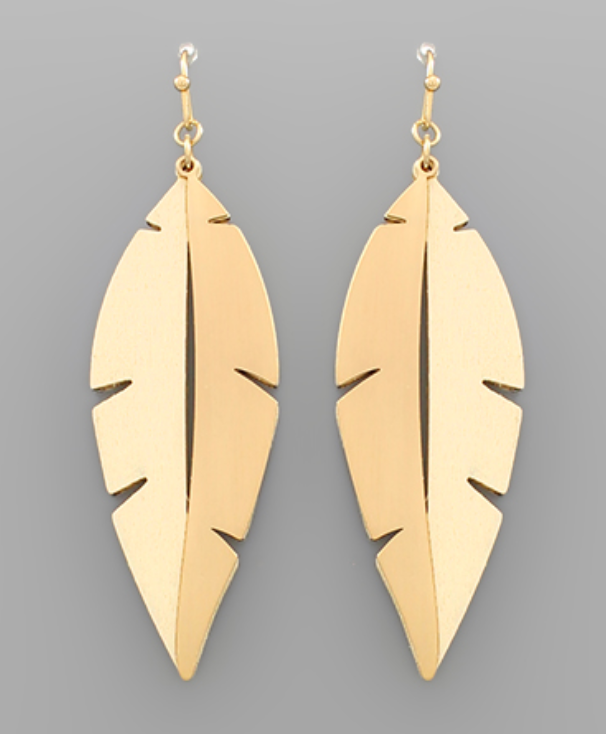 Skylar Leaf Earrings