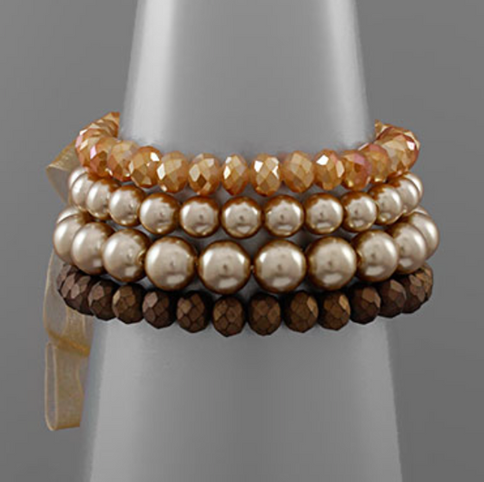 Whitney Beaded Bracelet Stack