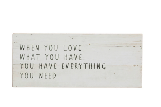 When You Love Wall Decor