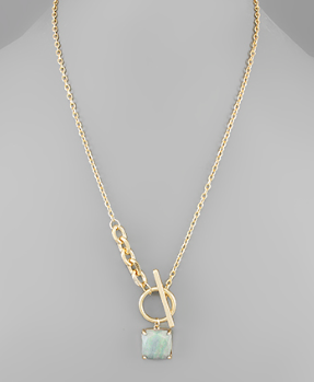 Gold  Rushing Water Necklace
