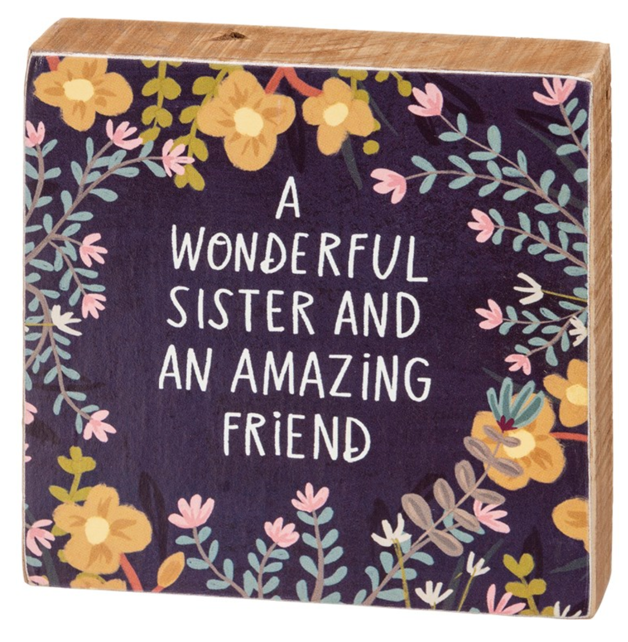 Wonderful Sister Block Sign