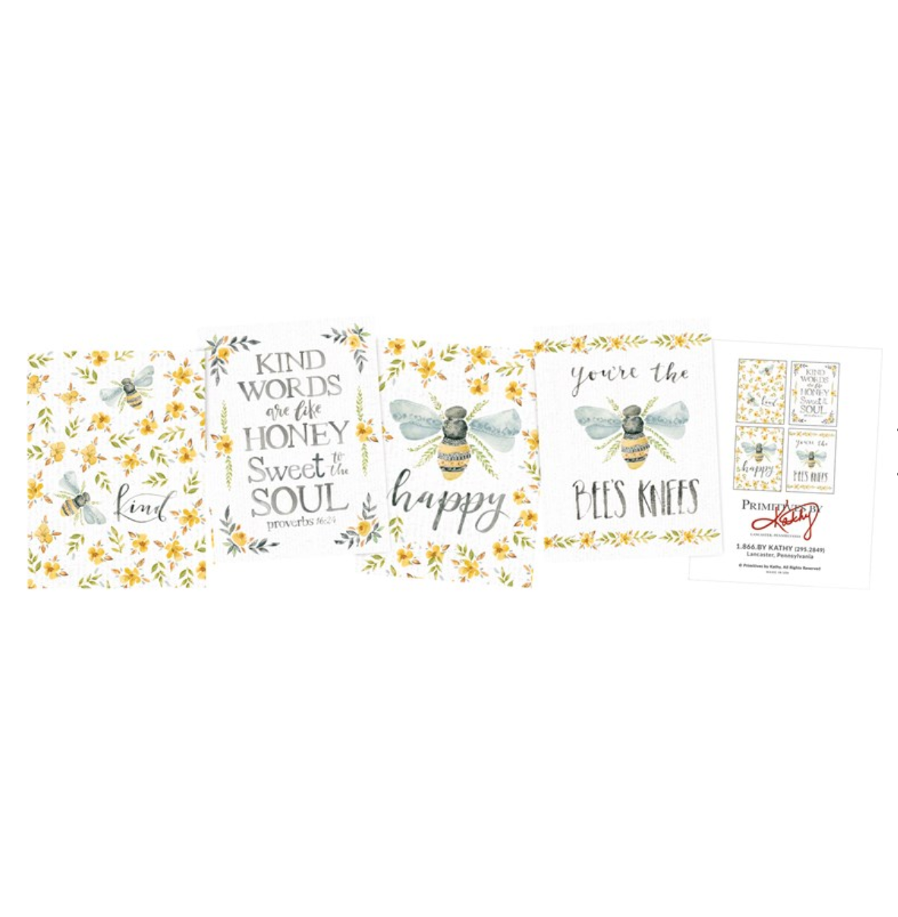 Bees Note Card Set