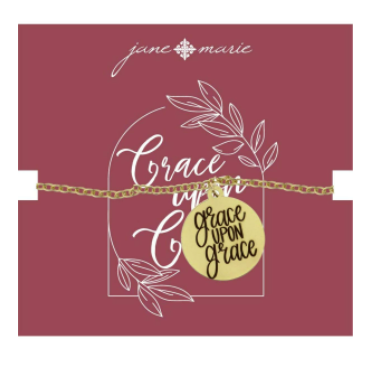 Grace Upon Grace JM Bracelet