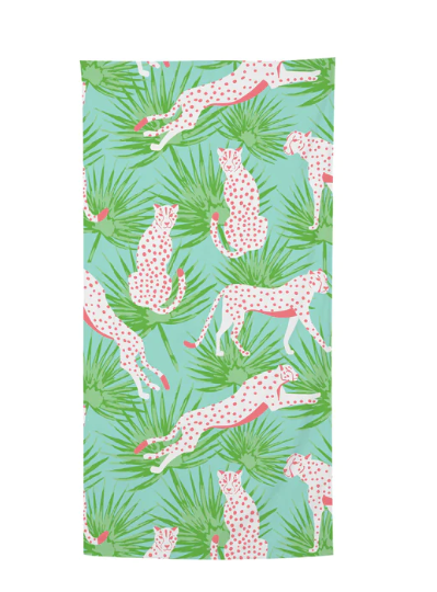 Party Animal Quick Dry Beach Towel