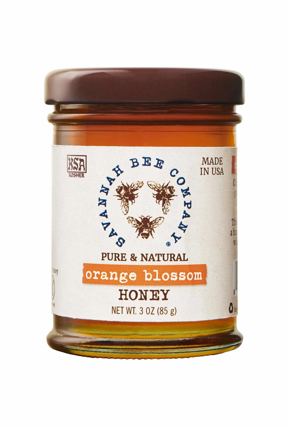 Orange Blossom Honey by Savannah Bee Company 3oz