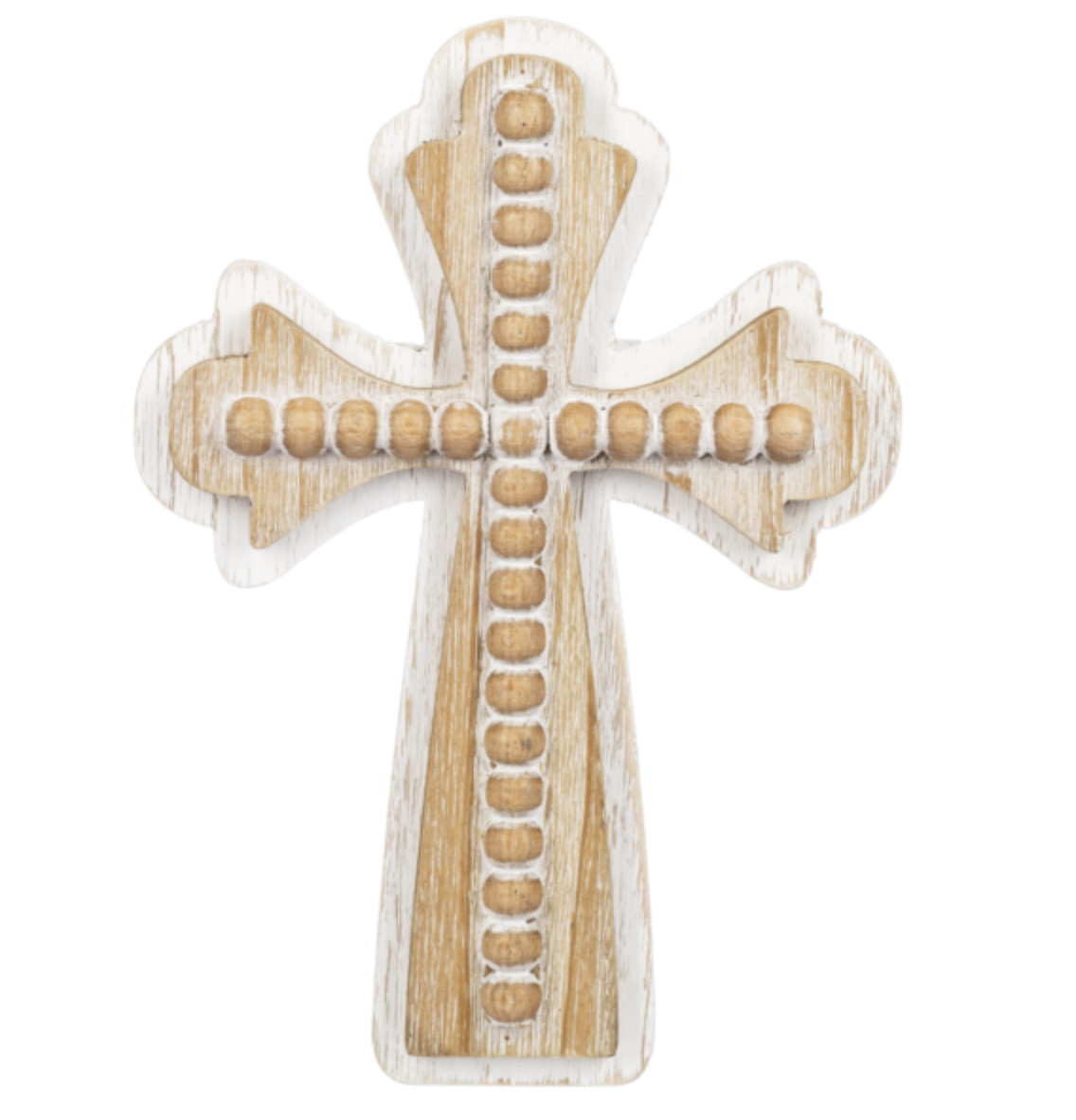 Layered Beaded Cross