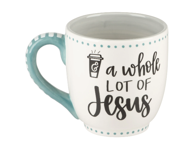 Little Coffee Lot of Jesus Mug