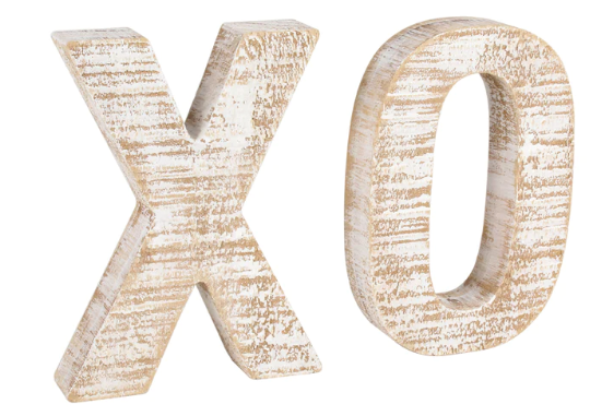 XO Word Cutout Set