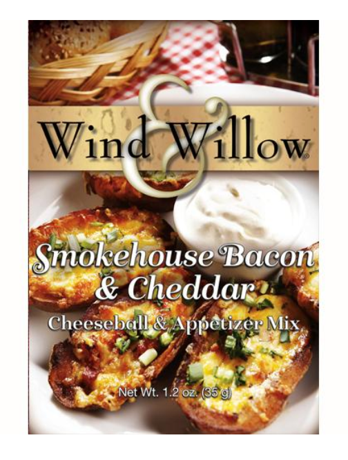 Smokehouse Bacon & Cheddar Cheeseball & Appetizer Mix