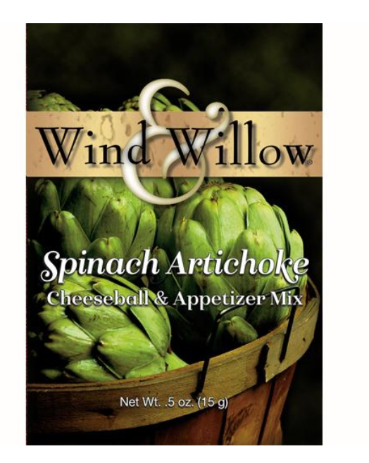 Spinach Artichoke Cheeseball & Appetizer Mix