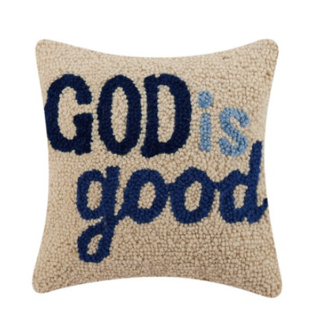 God Is Good Decorative Pillow
