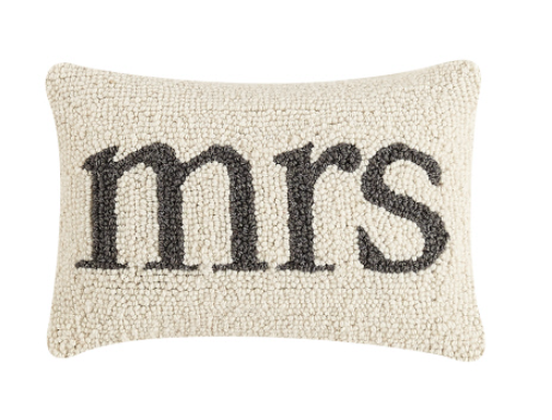 Mrs Decorative Pillow