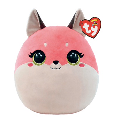 Roxie Pink Fox TY 10 inch Squish A Boo