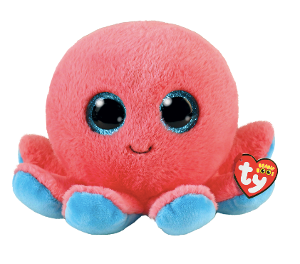 Sheldon the Coral Octopus - TY Beanie Boos