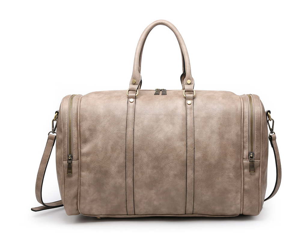 Petra Weekender w Zipper Sides and Detachable Strap