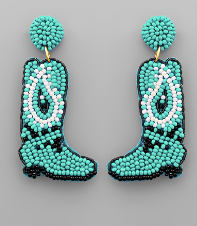 New Boot Goofin Seed Bead Earrings