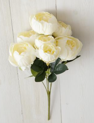 White Peony Bunch