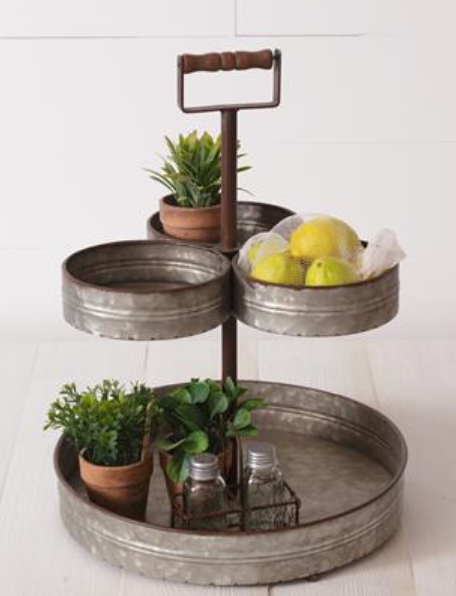 Tiered Stand Triple Top