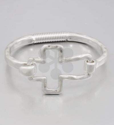 Eve Cross Bangle Bracelet