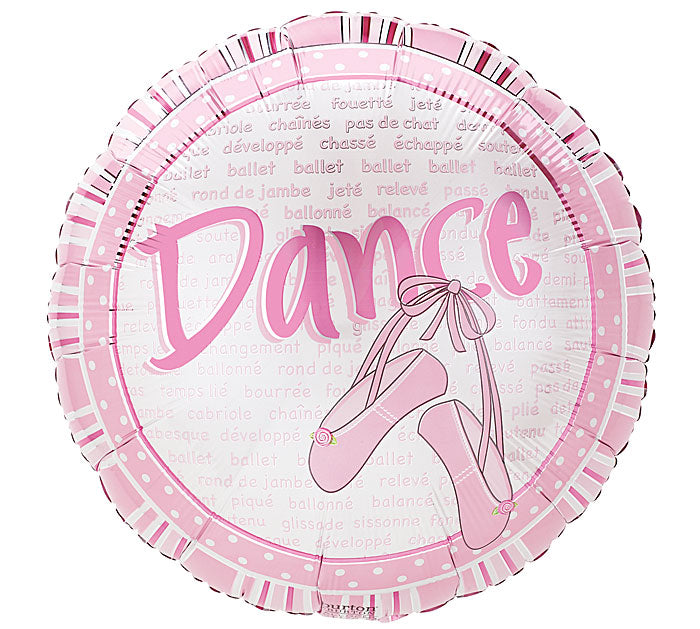 18" Dance Foil Balloon