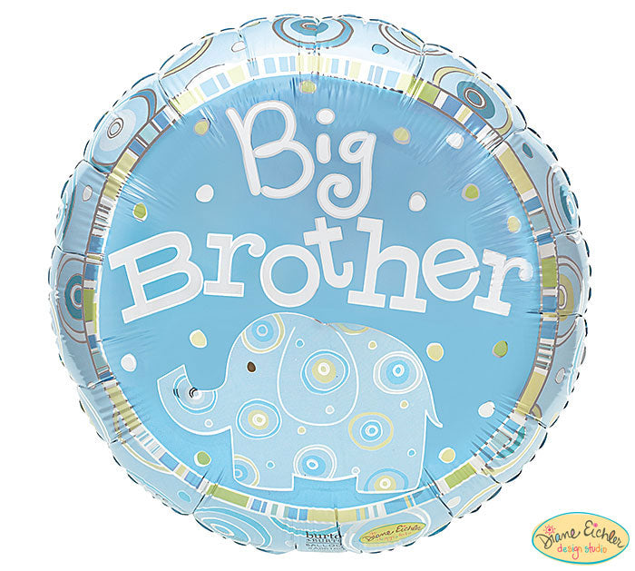 17" Big Brother Mylar Foil Balloon