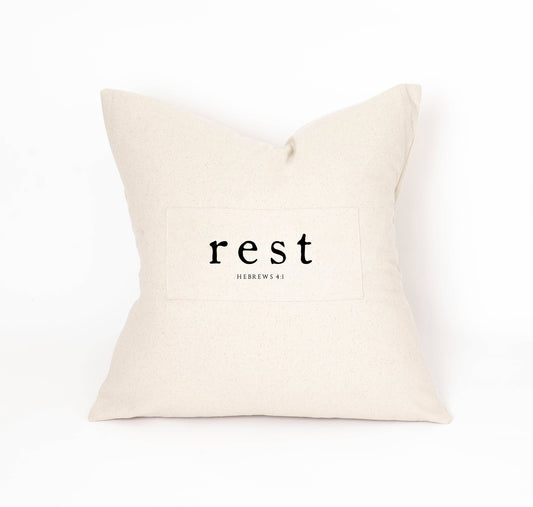 Rest Pillow Cover