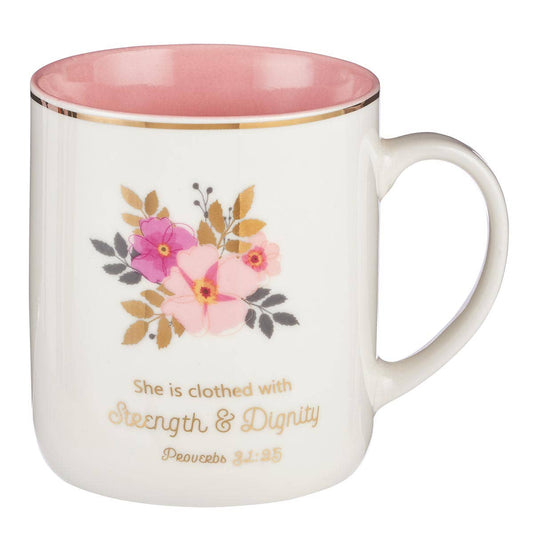 Strength & Dignity Ceramic Coffee Mug