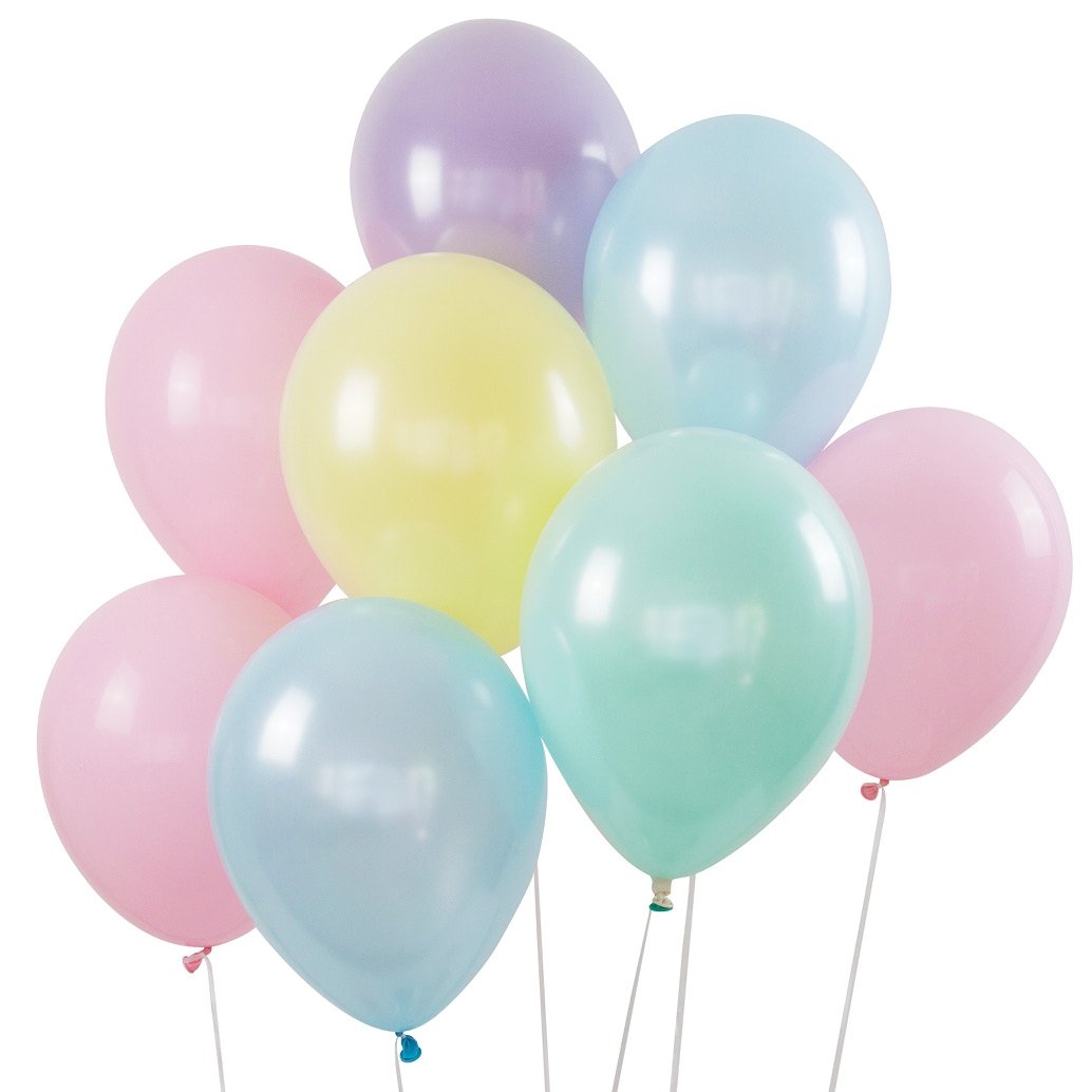 11" - 12"  Latex Balloon w Helium