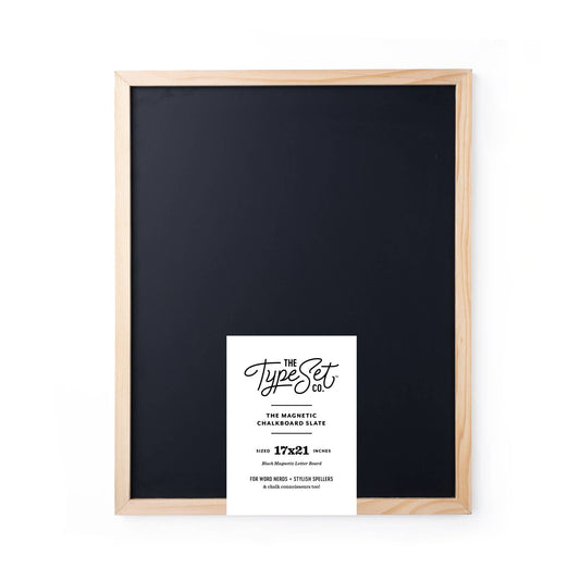 17x21 Deluxe Magnetic Letter Board Slate